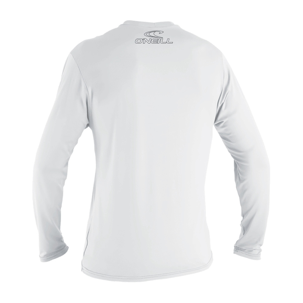 Oneill lange mouwen rash guard kind loose fit wit 2