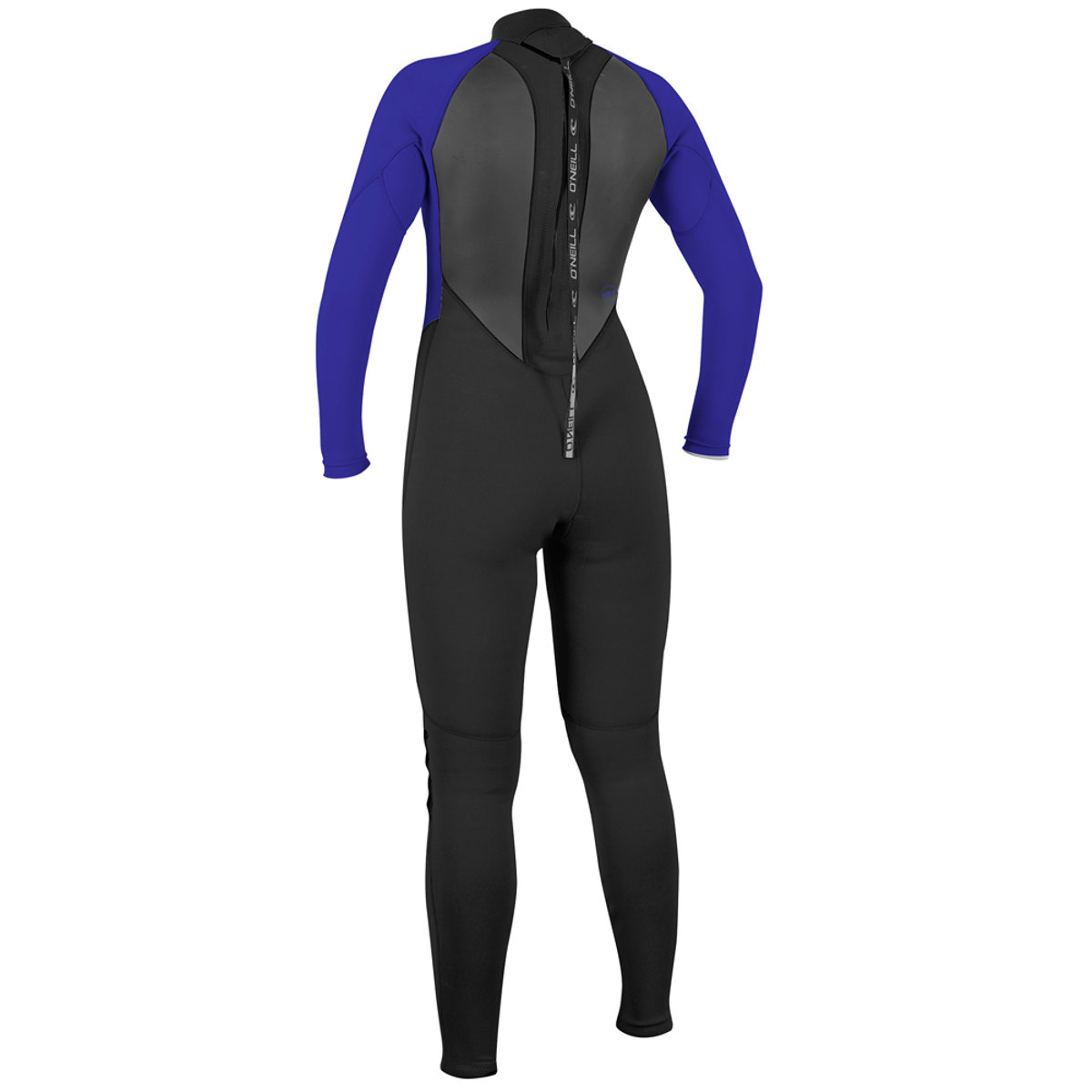 Oneill Reactor-2 3/2mm rug rits fullsuit dames zwart/paars 2