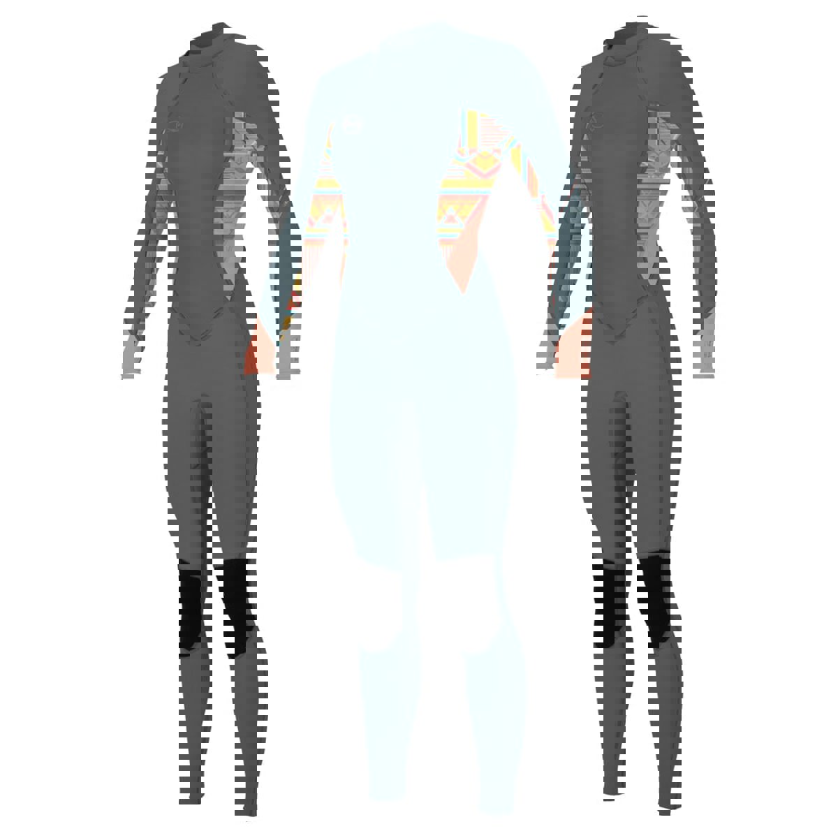 Oneill Bahia fullsuit 3/2 rugrits dames grijs foto 1