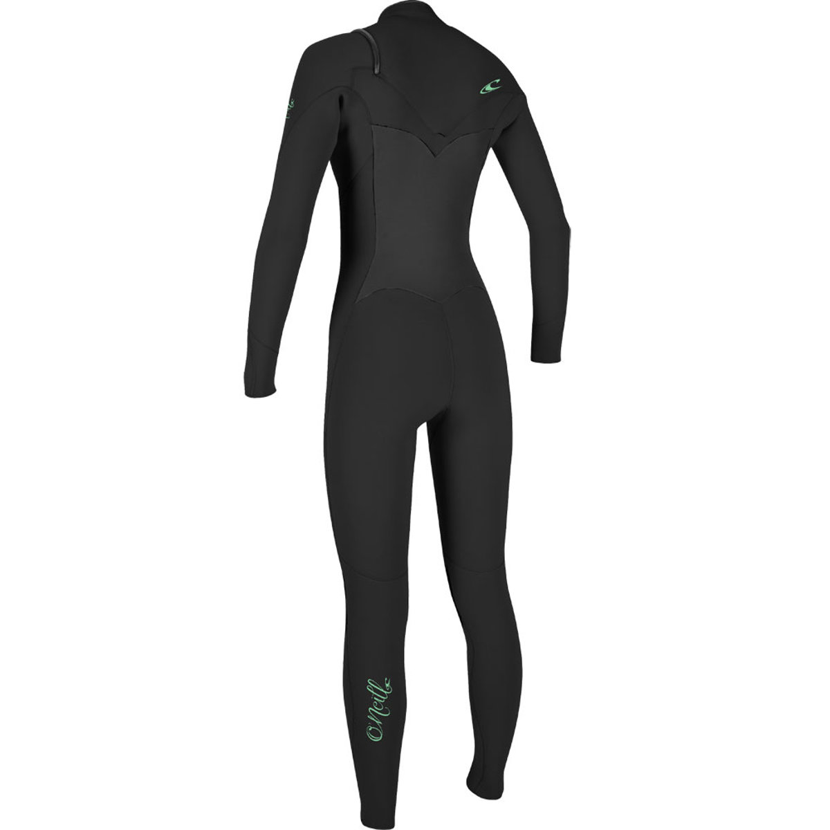 Oneill Epic 3/2 borst rits fullsuit dames zwart 3