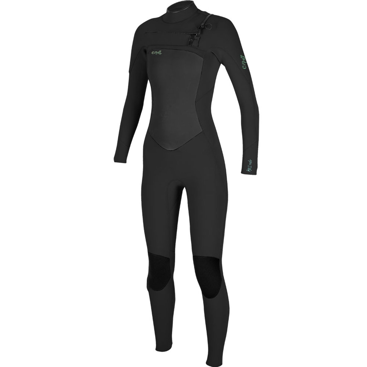 Oneill Epic 5/4 borst rits fullsuit dames zwart foto 1