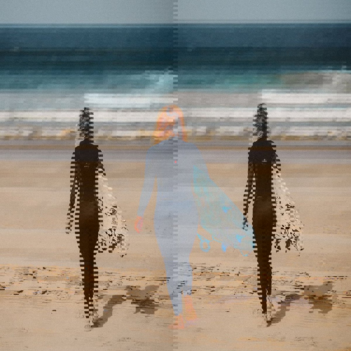 Oneill Hyperfreak Fire 5/4 borstrits dames navy 16