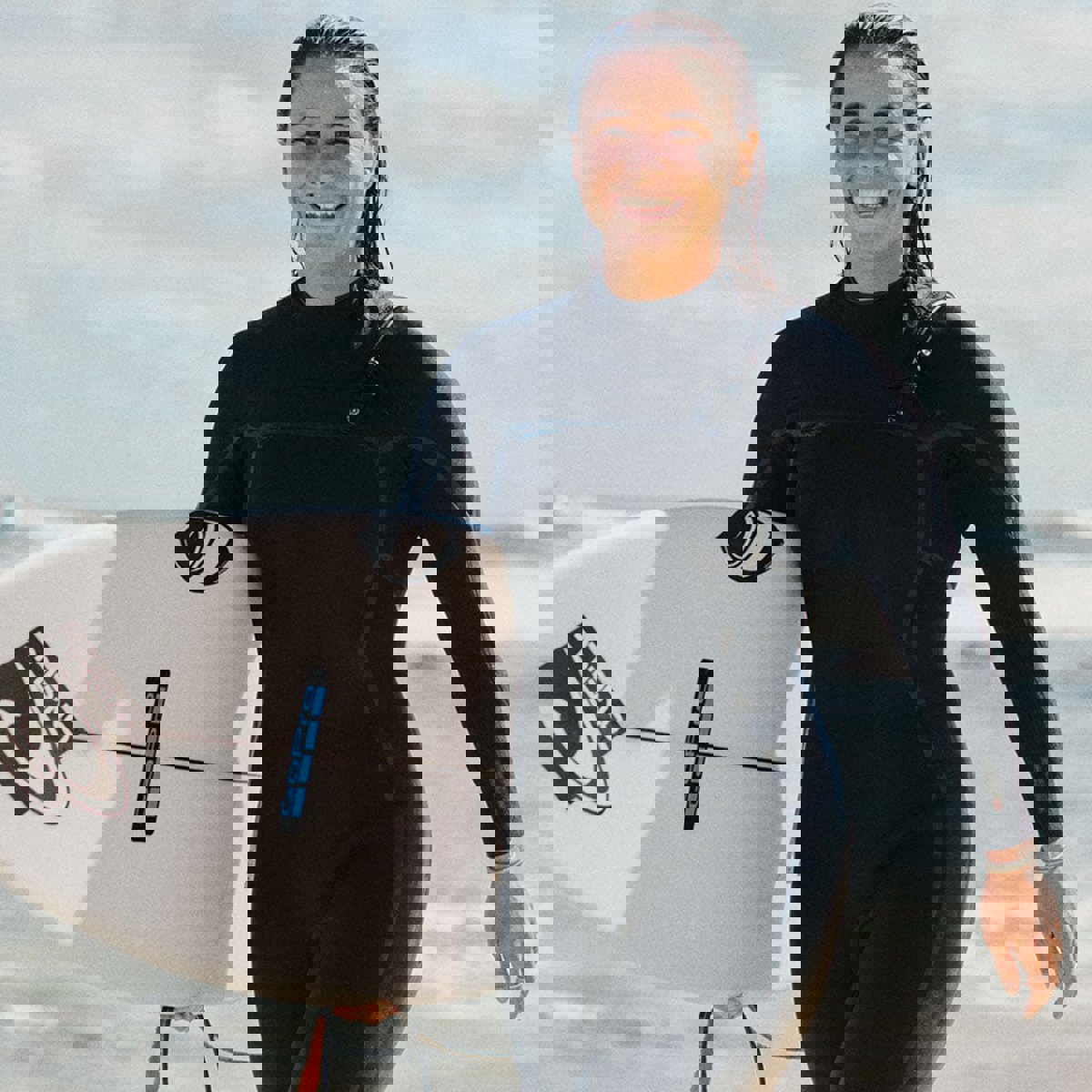 Oneill Hyperfreak Fire 5/4 borstrits dames navy 18