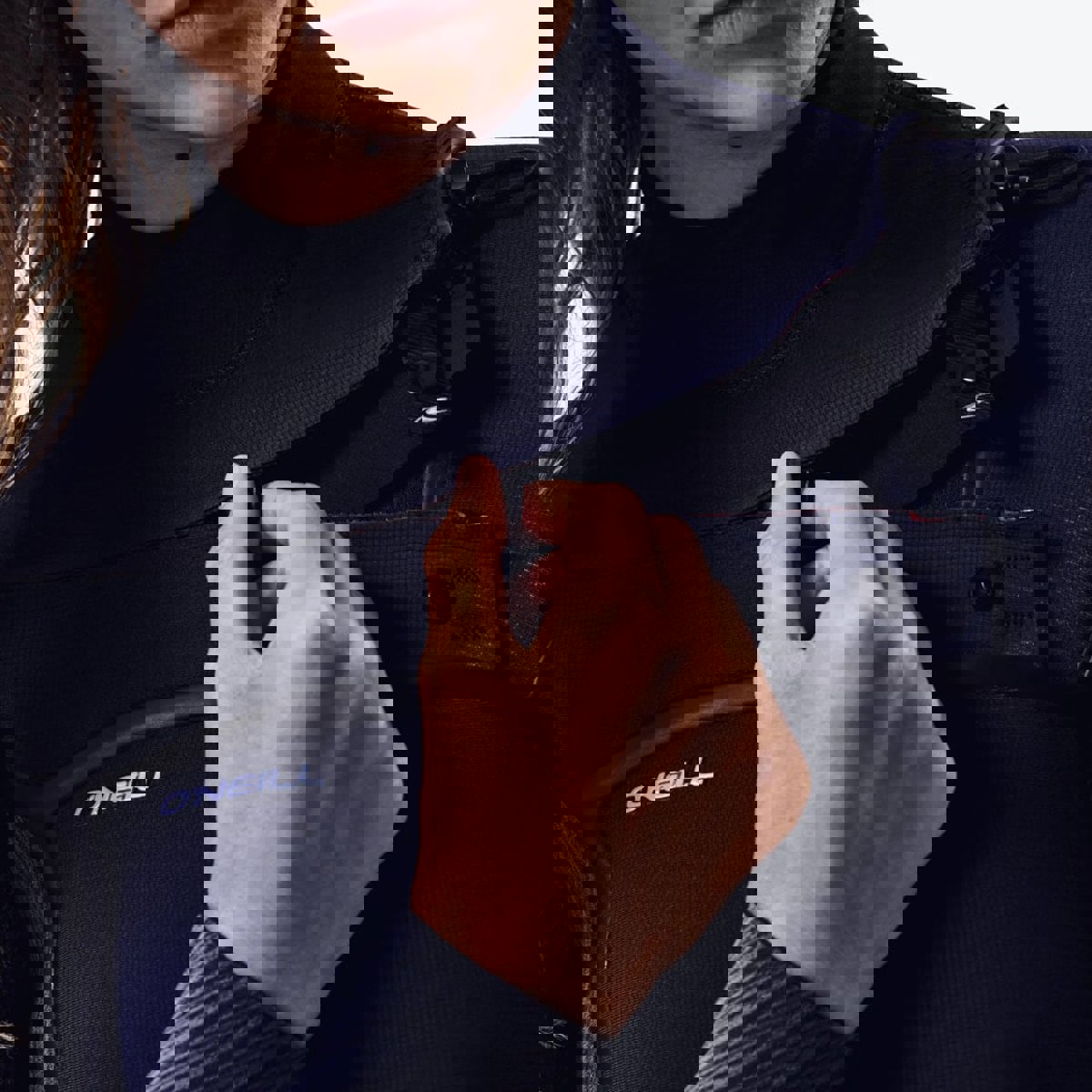 Oneill Hyperfreak Fire 5/4 borstrits dames navy 8