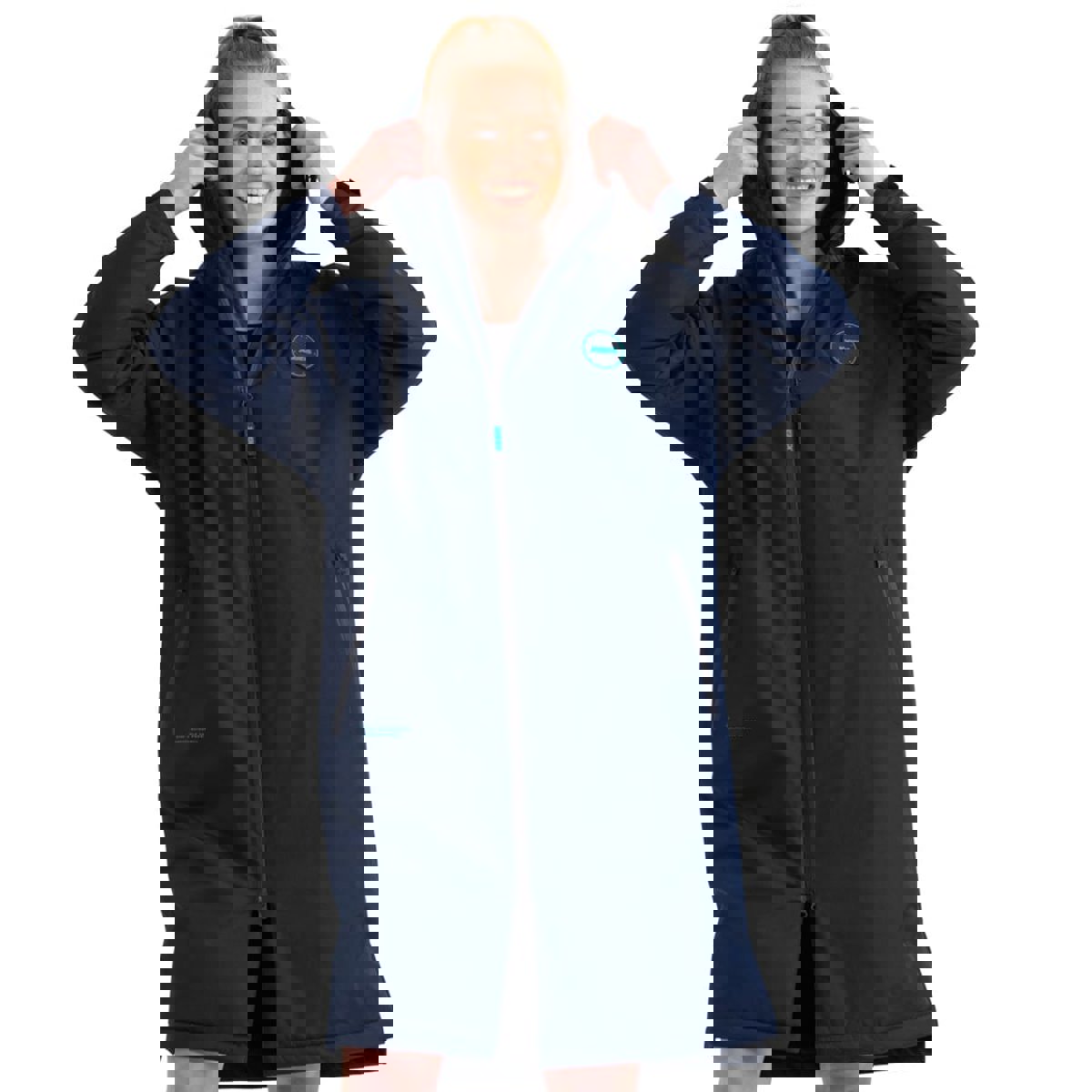 Jobe Reva Poncho unisex blauw 12