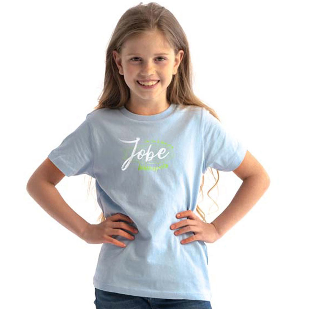 Jobe casual t-shirt kind sky blauw foto 1