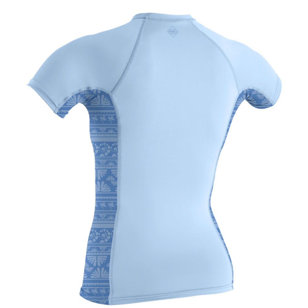 Oneill Hyperfreak rash guard dames lichtblauw 2