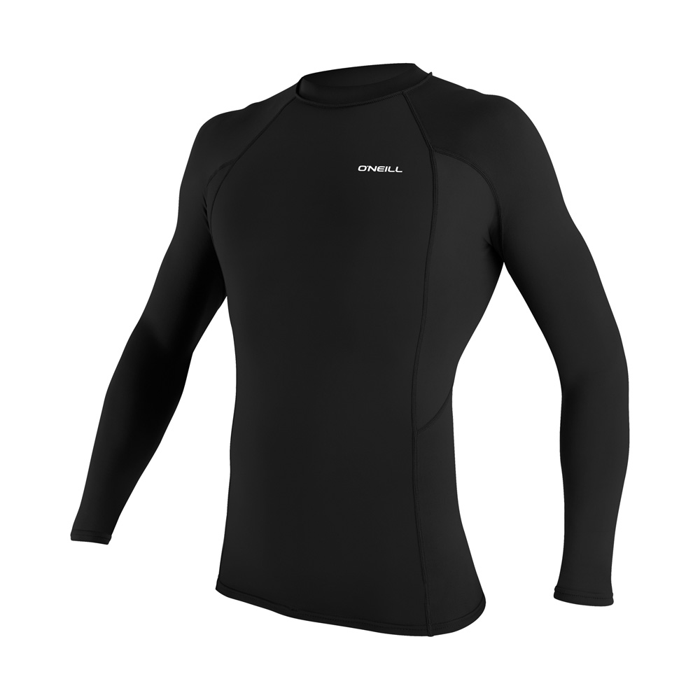 Oneill Basic rash guard lange mouwen heren zwart foto 1