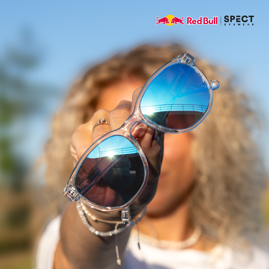 Red Bull Esme zonnebril transparant grijs 5