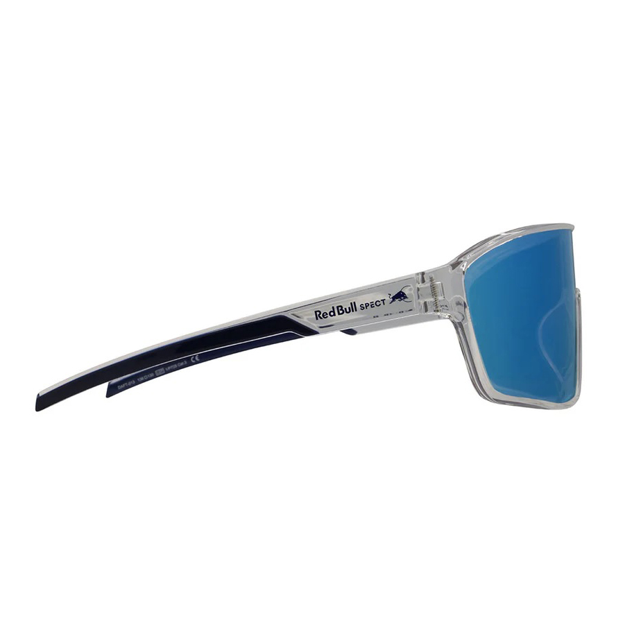 Red Bull Daft zonnebril transparant blauw 3