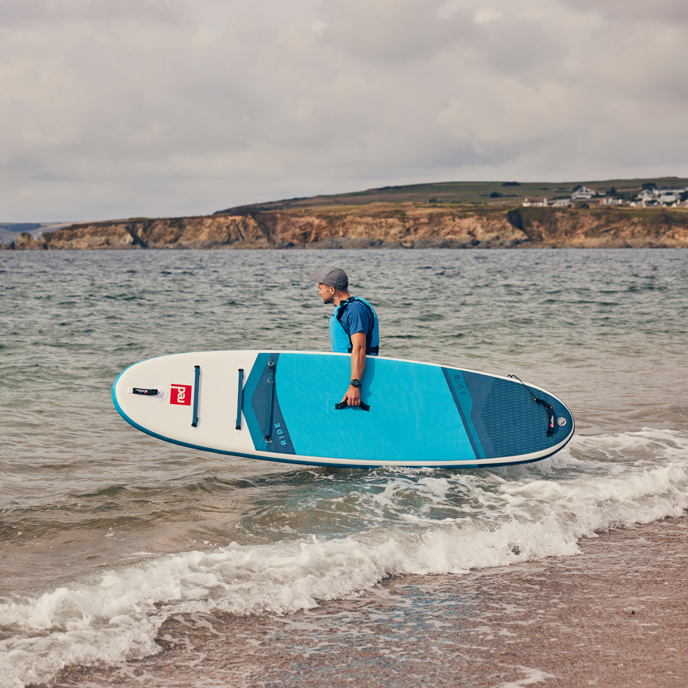red paddle Red Paddle Ride CT 10.6 aufblasbares SUP blau Vorteilspaket 4