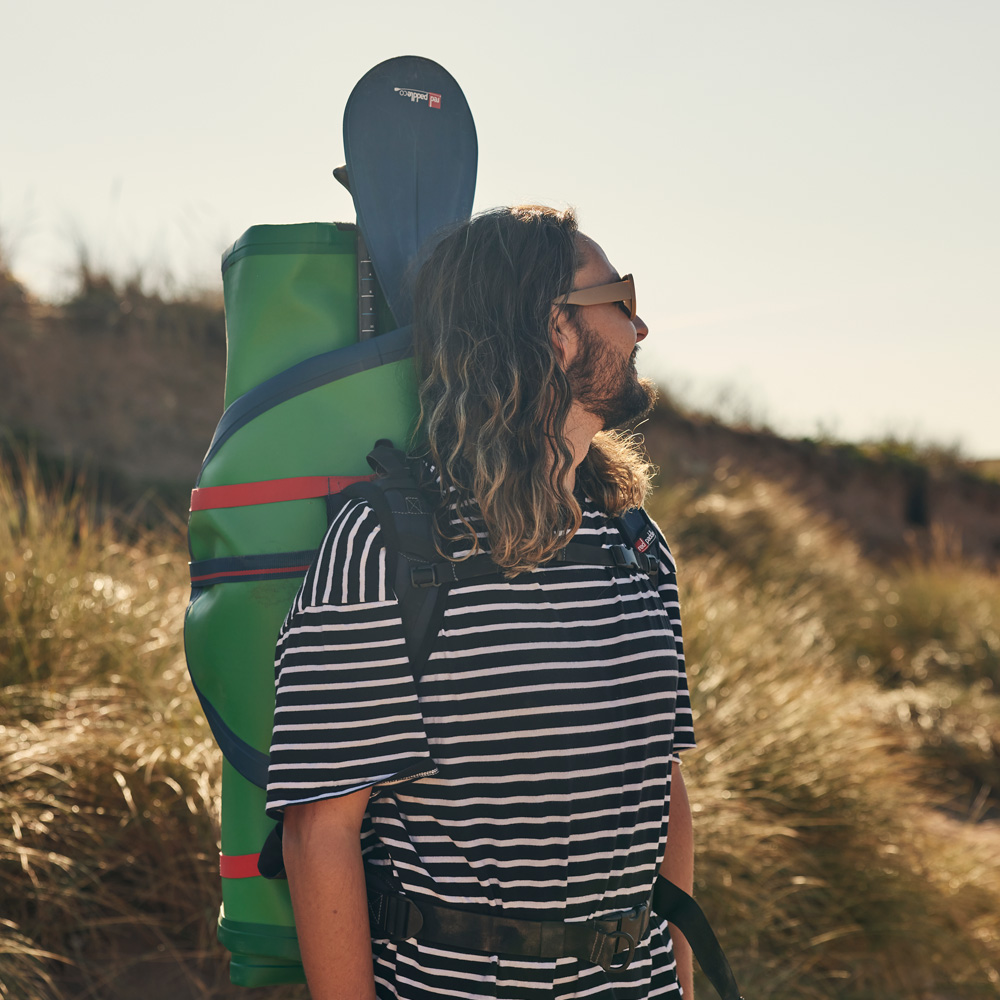 red paddle Voyager HT 12.6 aufblasbares SUP Grün Vorteilspaket 4