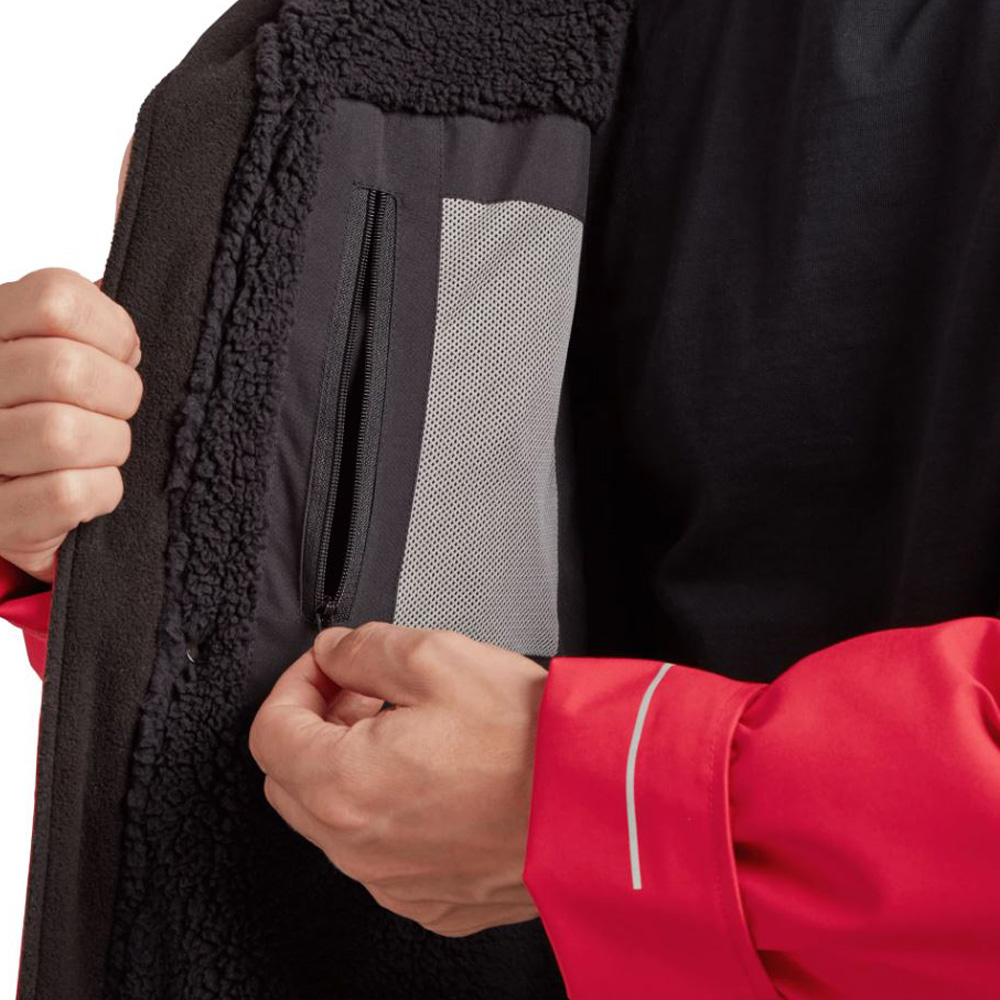 red paddle Pro Change Jacket mit langen Ärmeln Unisex rot 8