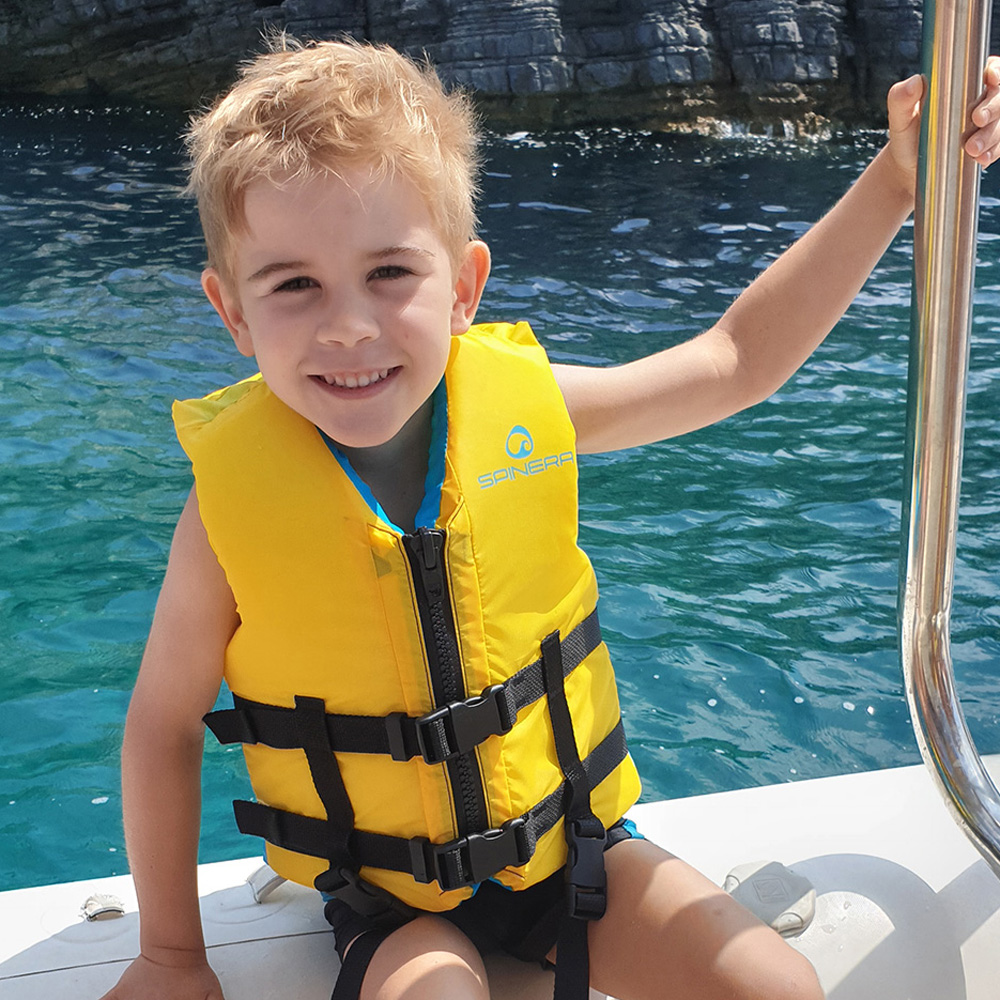 Spinera Aquapark / Kayak / SUP Nylon Weste gelb 4