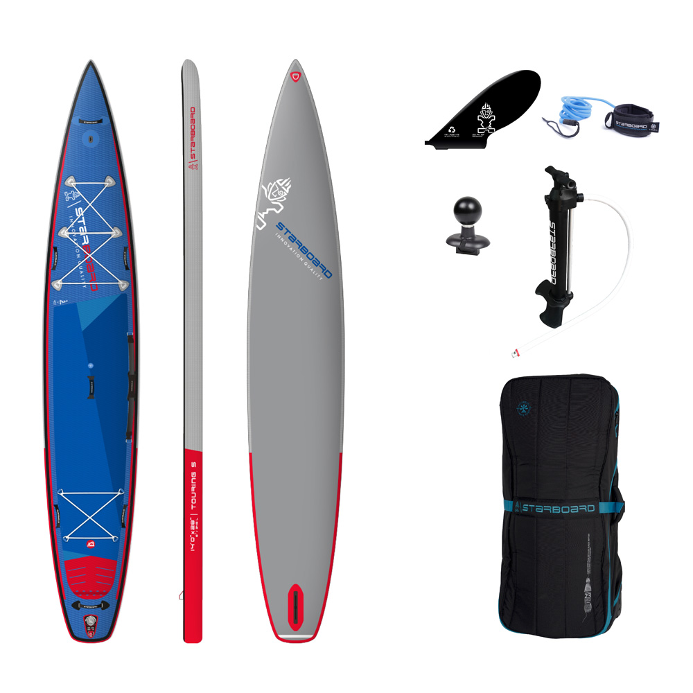 Aufblasbares SUP 14.0 Touring M Deluxe Einzelkammer Vorteilspaket