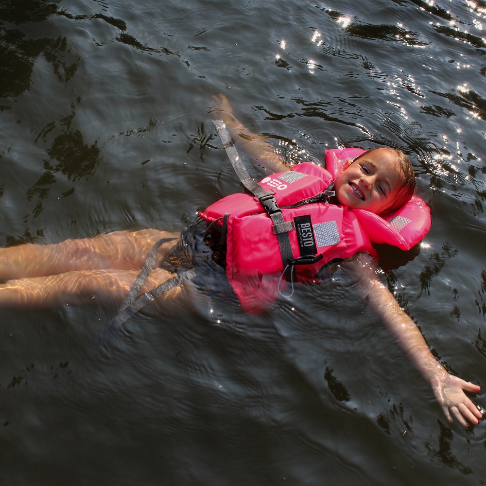 Besto Racingbelt Special Kinder-Rettungsweste 30-40 kg rosa 4