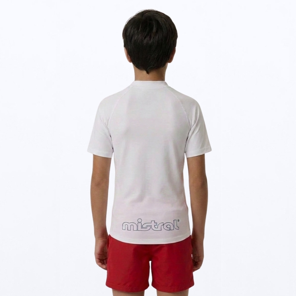 Mistral Ocean Rash Guard Kurzarm Weiß 2