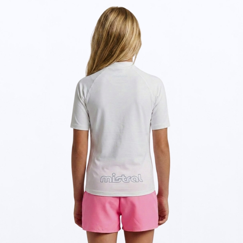 Mistral Ocean Rash Guard Kurzarm Weiß 4