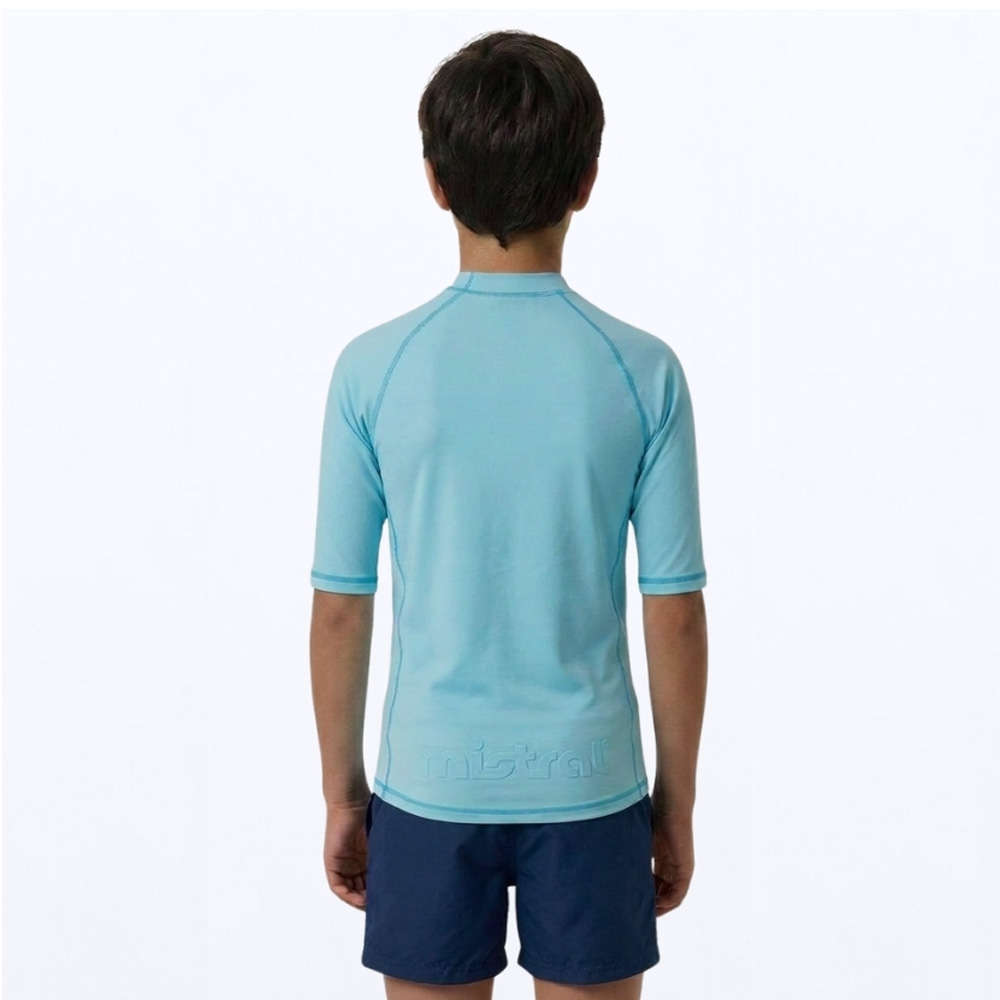 Mistral Ocean Rash Guard Kurzarm Blau 2