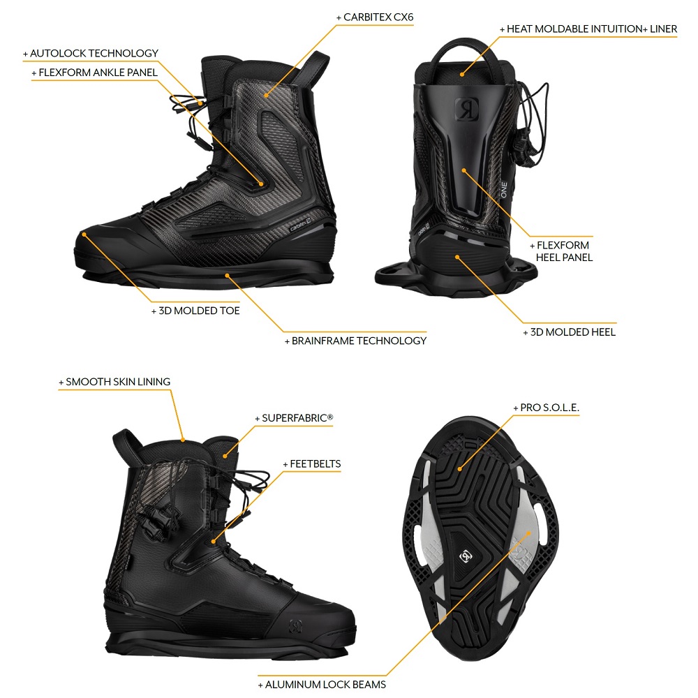 Ronix One Carbitex Wakeboardbindung 3