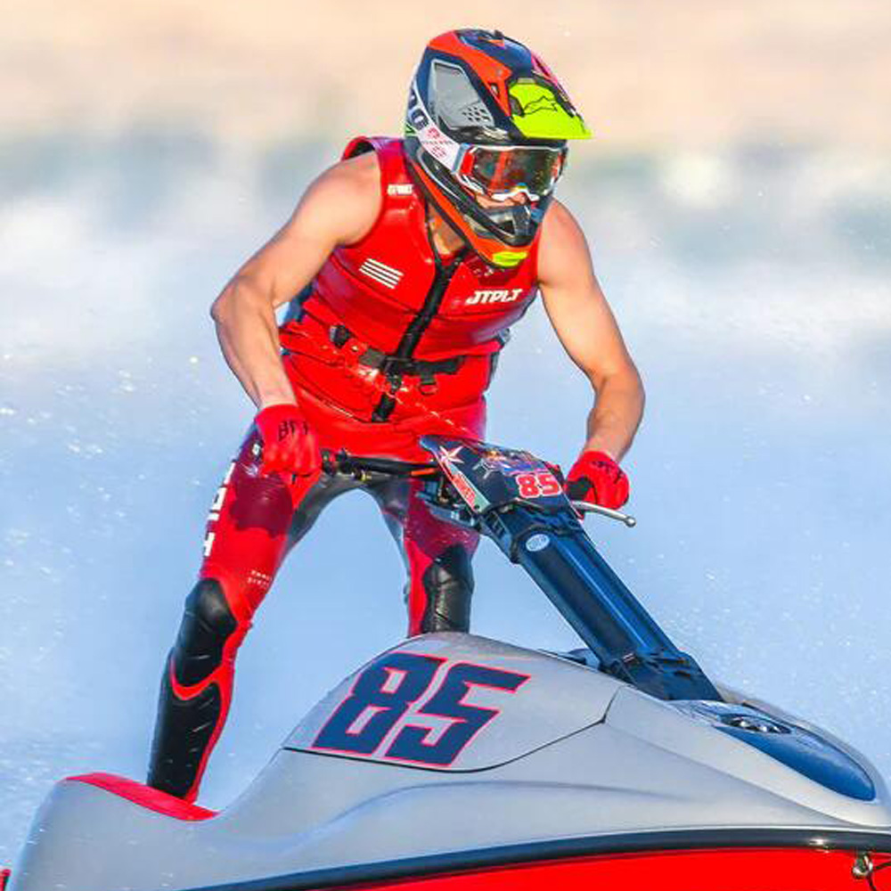 Jetpilot RX Vault Long John und Jacket Herren Rot 6