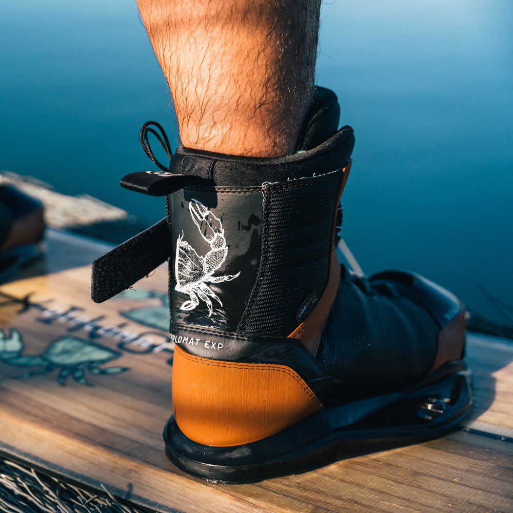 Ronix Diplomat EXP Wakeboard-Bindungen Walk Liner 4