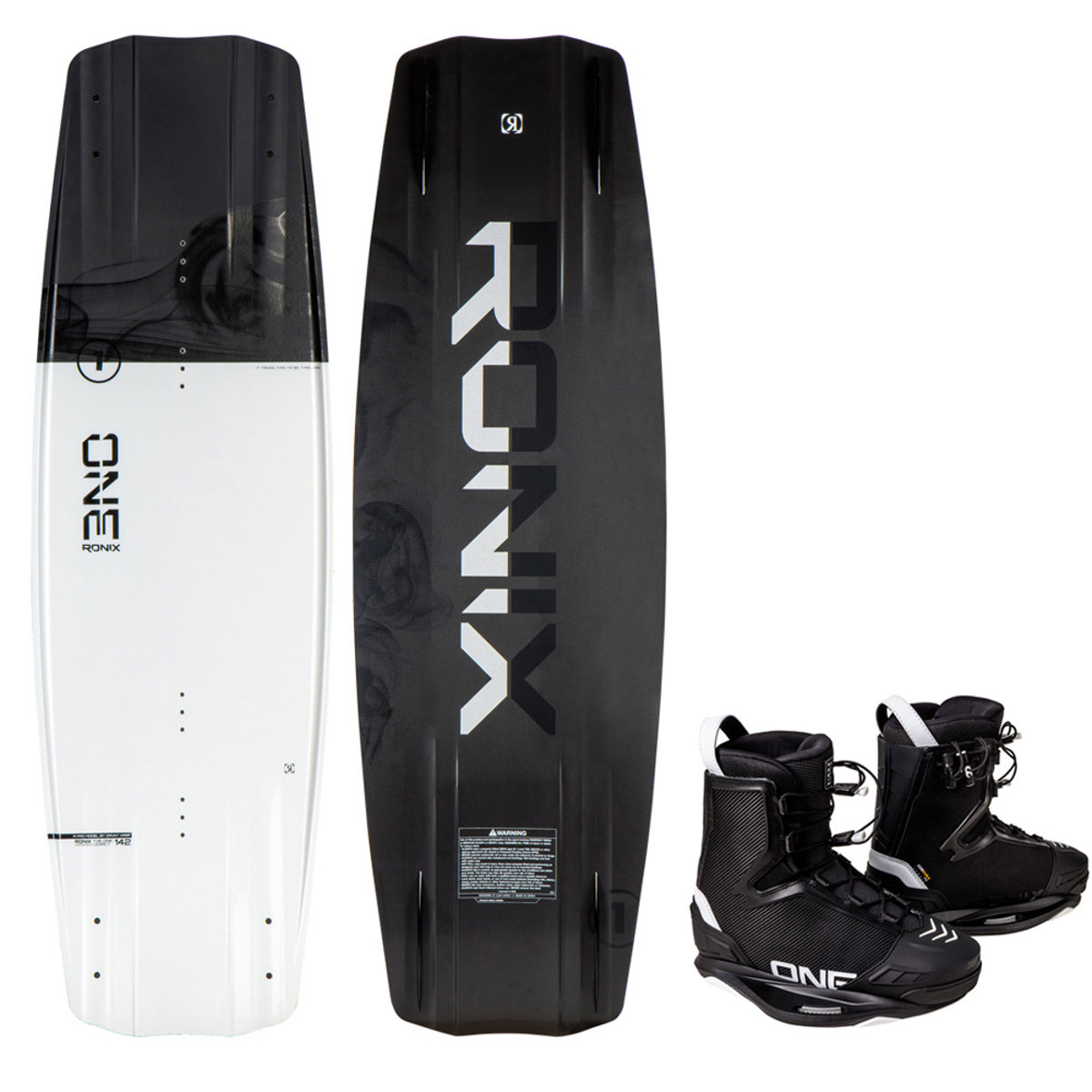 Ronix One Legacy Core Wakeboard-Set 138 cm mit One Bindungen foto 1