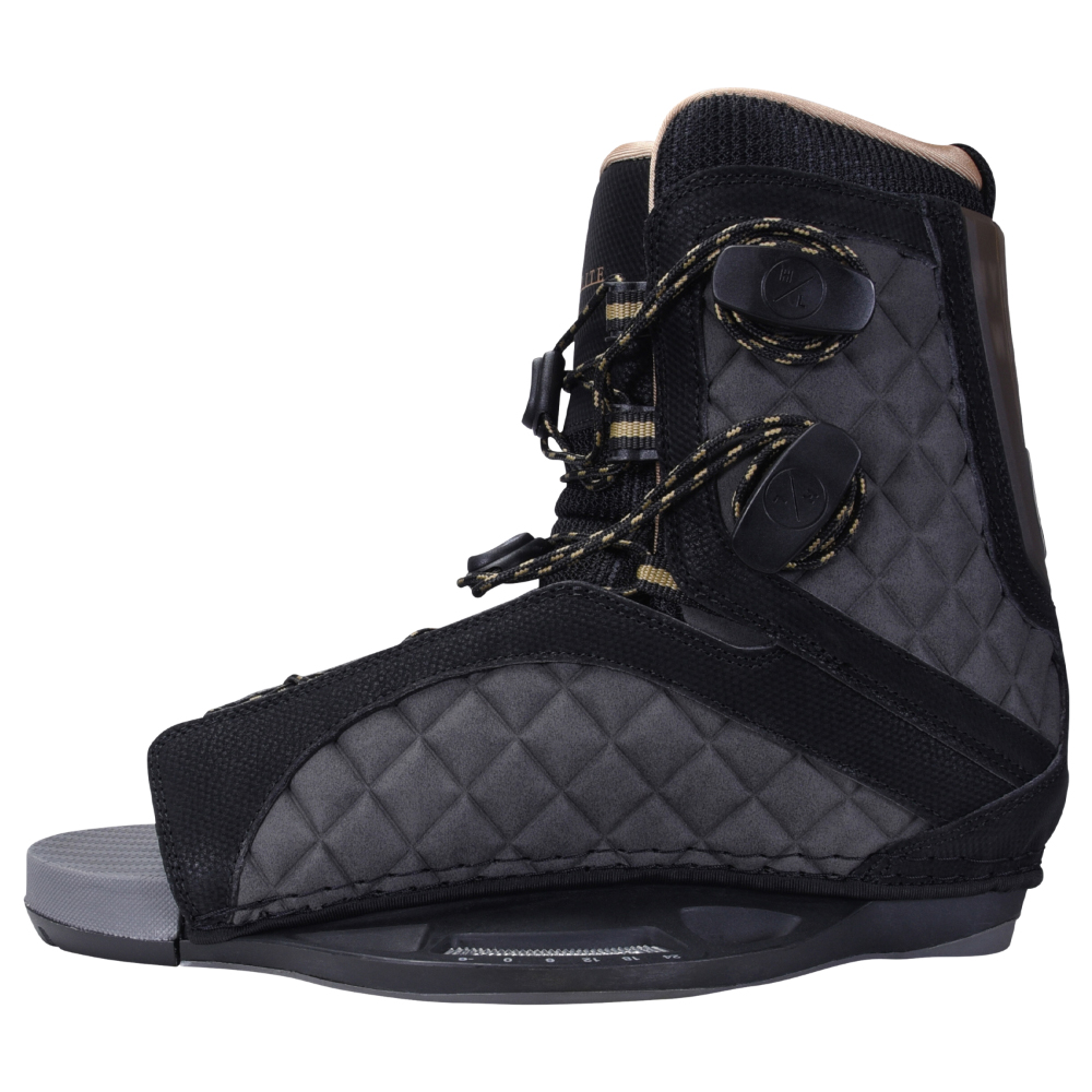 Hyperlite Hyperlite Syn Wakeboard-Bindungen für Damen Schwarz/Gold 4