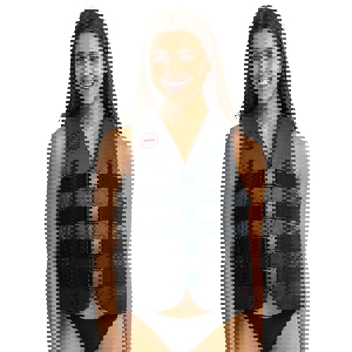 Jobe 4 Schnallen Schwimmweste schwarz 5