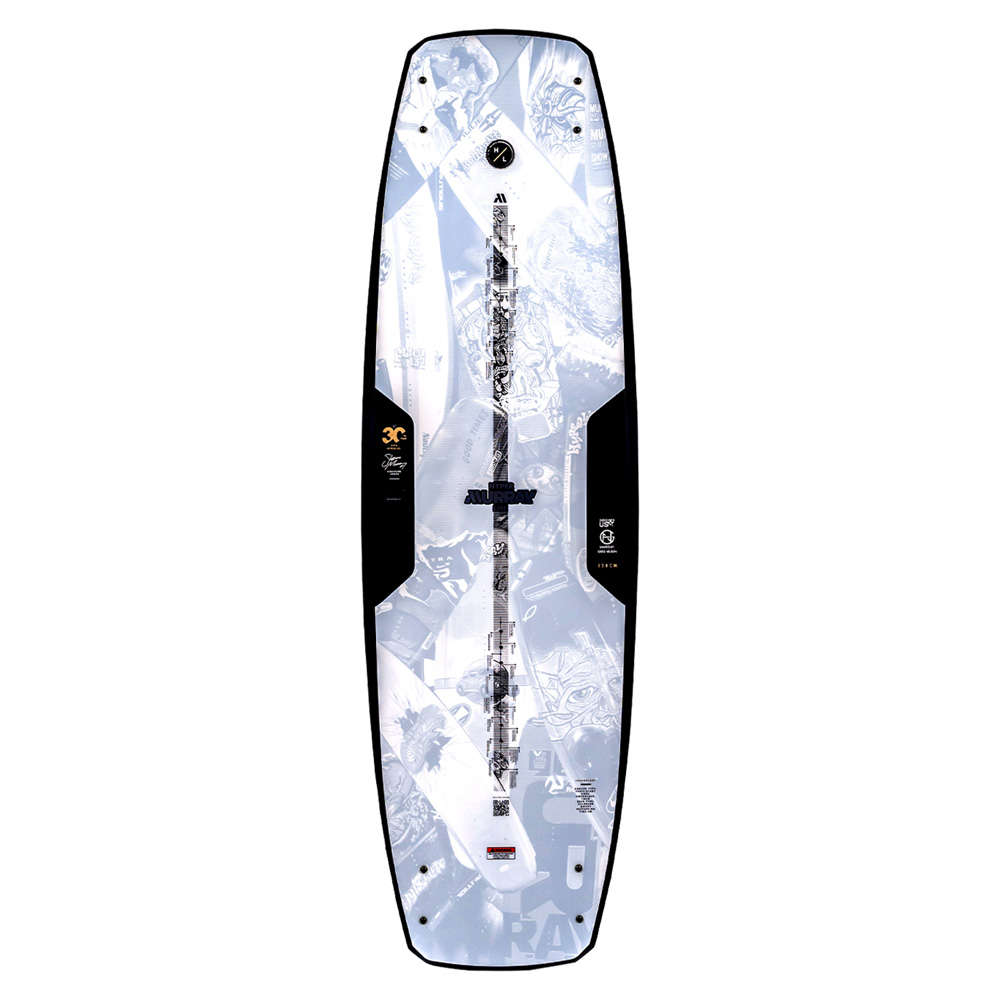 Hyperlite Murray Wakeboard 134 cm mit Formula Bindungen 4