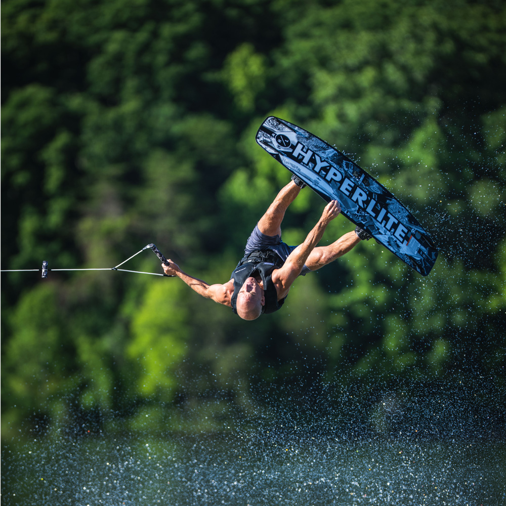 Hyperlite Murray Wakeboard 150 cm mit Team OT Bindungen 11