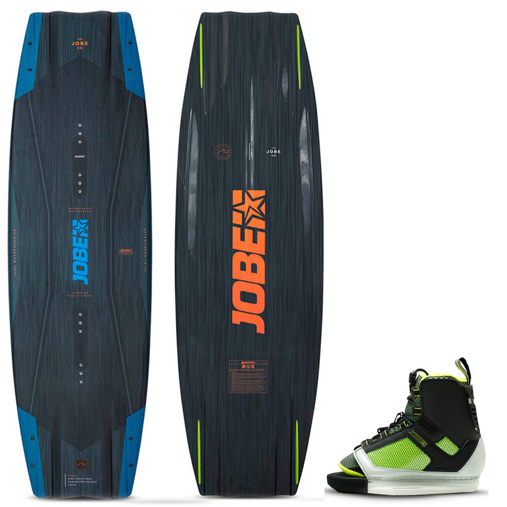Jobe Vertex Wakeboard 141 cm und Republik Bindungsset 4