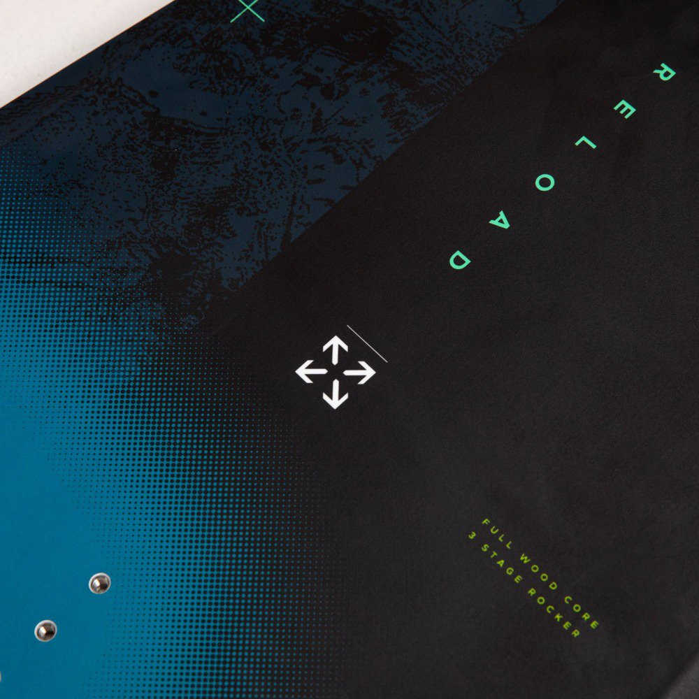 Jobe Reload Wakeboard-Set 144 cm mit Nitro-Bindungen 9