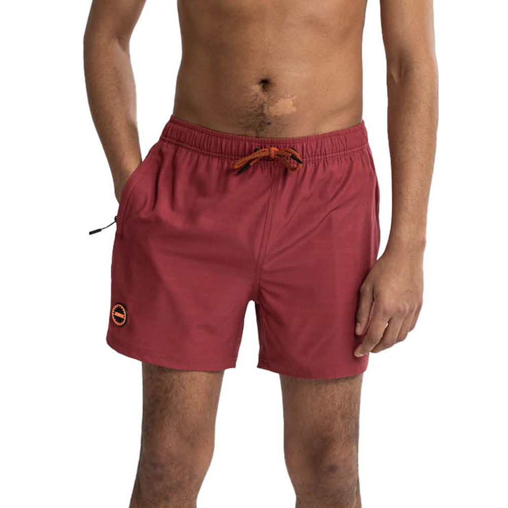 Jobe Herren-Badehose Burgundy Rot foto 1
