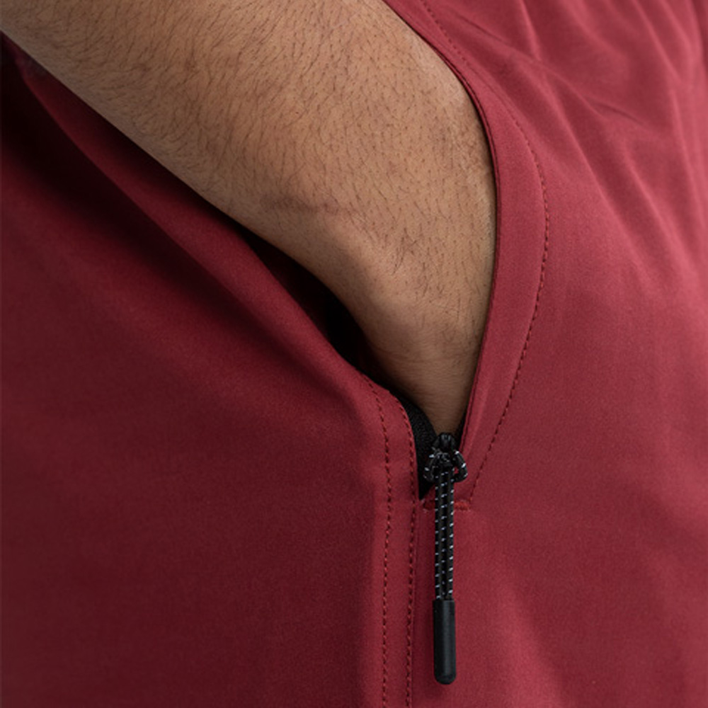 Jobe Herren-Badehose Burgundy Rot 3