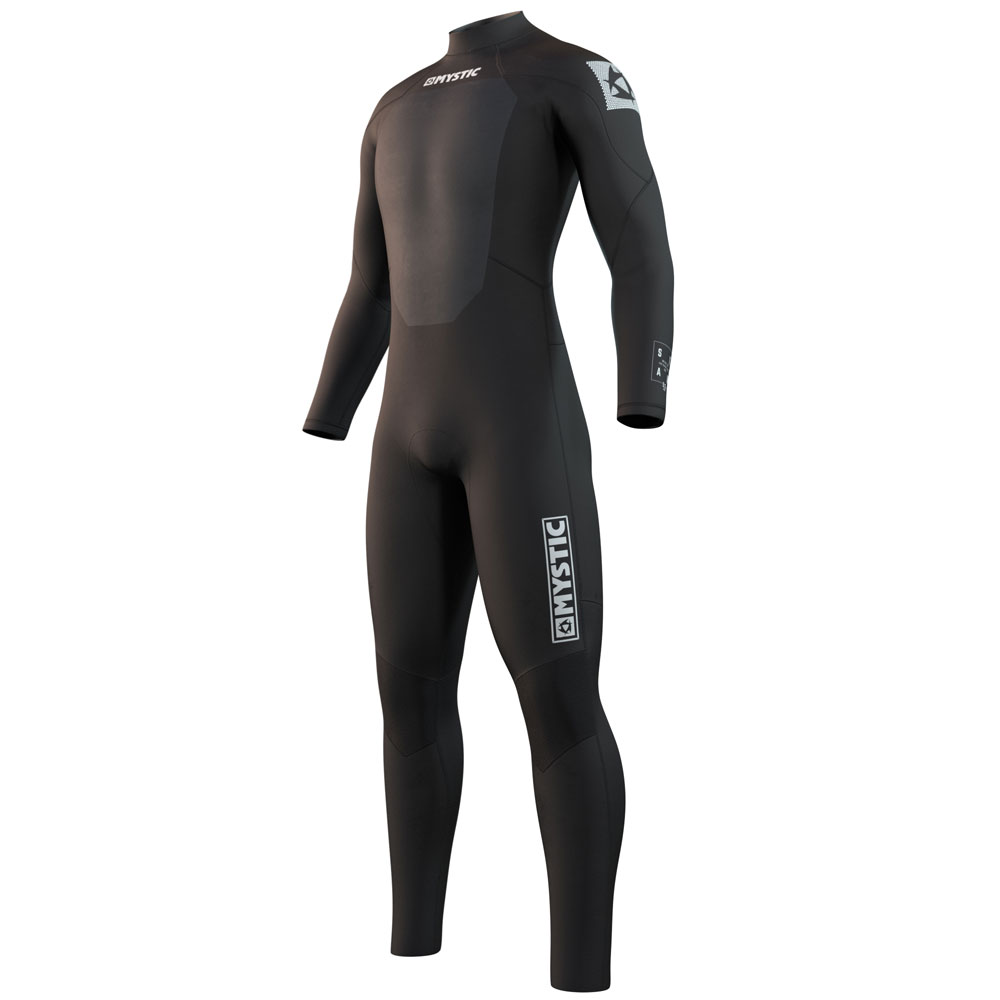 Star Fullsuit 3/2mm Rückenreißverschluss Schwarz Herren Neoprenanzug