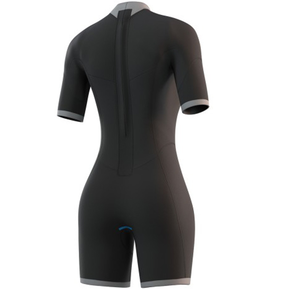 Mystic Brand Shorty 3/2mm Rückenreißverschluss Flatlock Damen schwarz 4