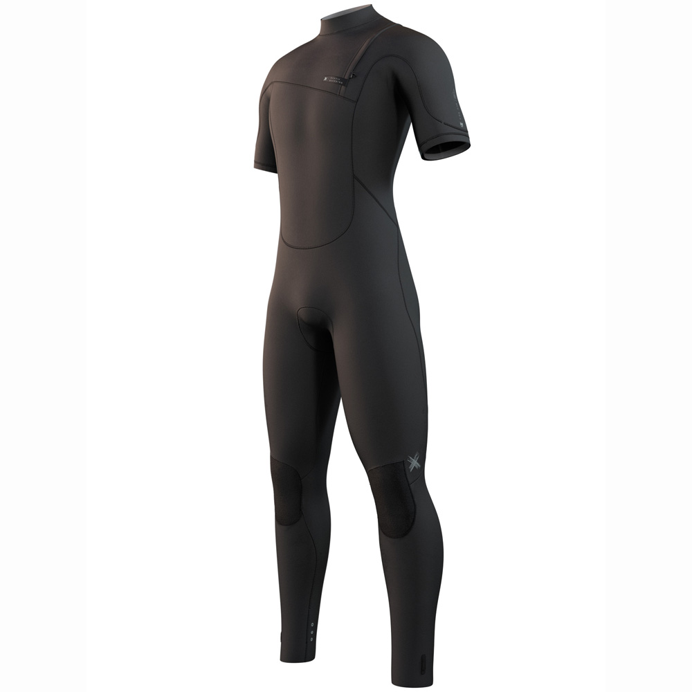 Mystic The One Shortarm 3/2 Zipfree Herren Schwarz foto 1