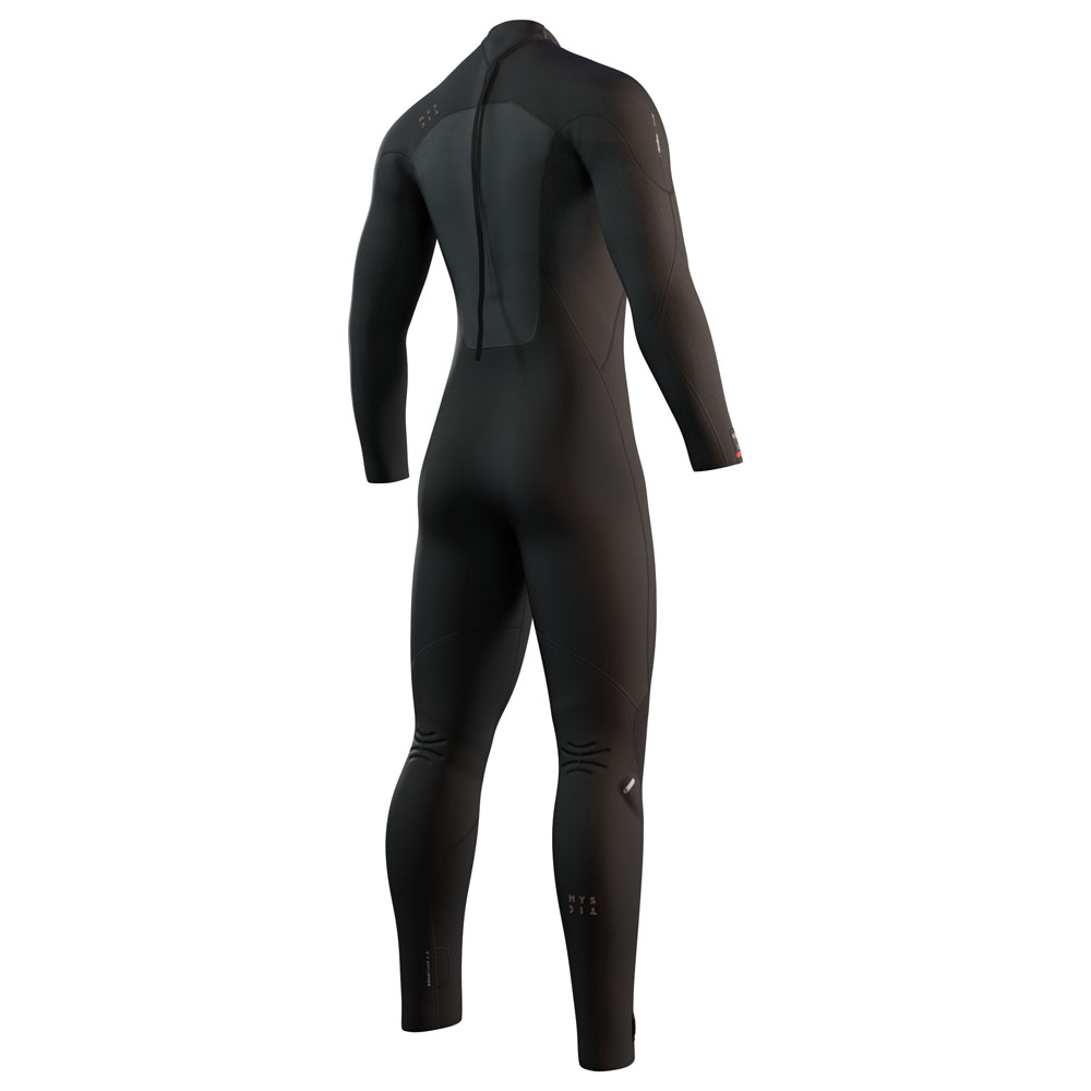 Mystic Majestic Fullsuit für Herren, 4/3mm, Rückenreißverschluss, schwarz 2