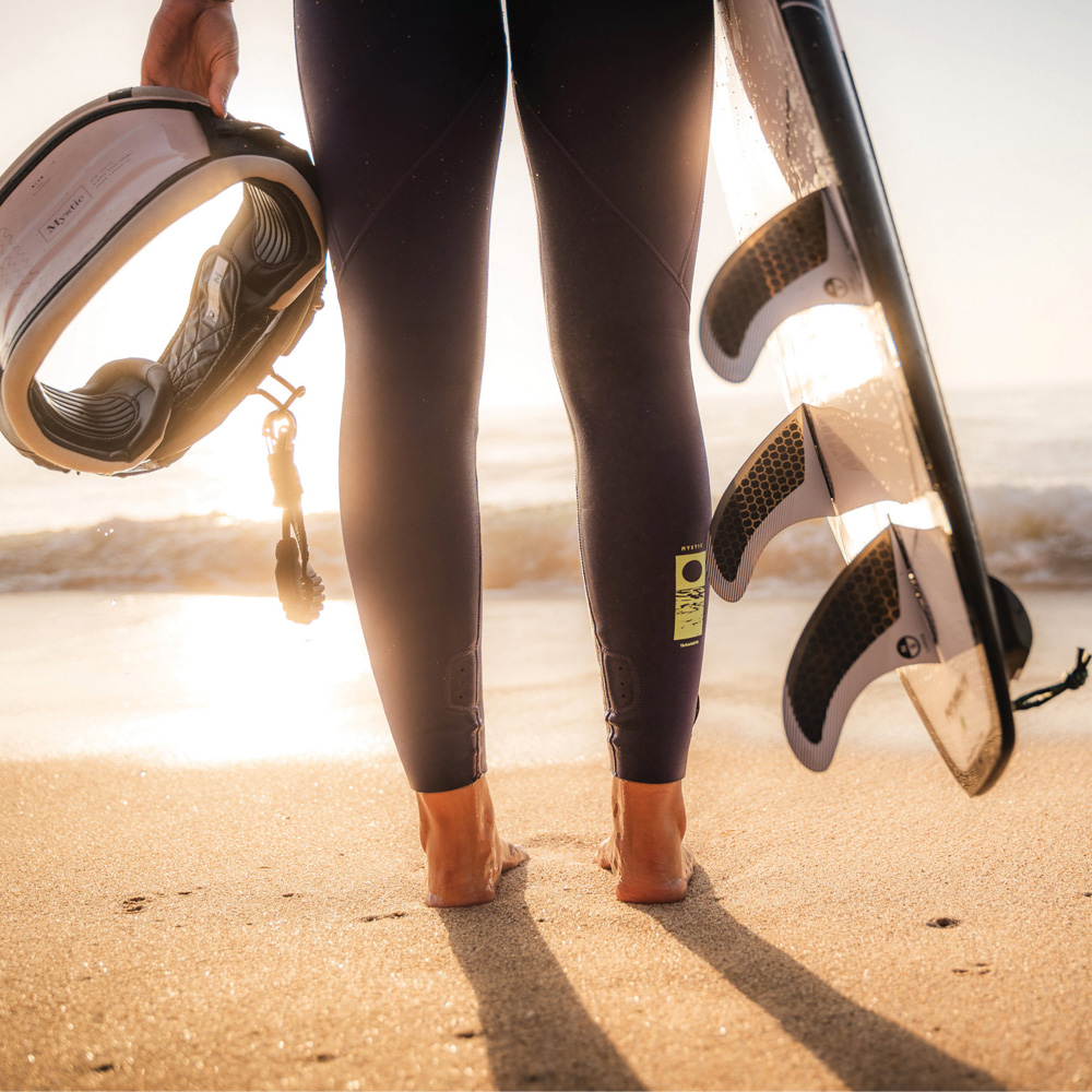 Mystic Der One Ganzanzug 4/3 mm Damen Schwarz Zipfree 5