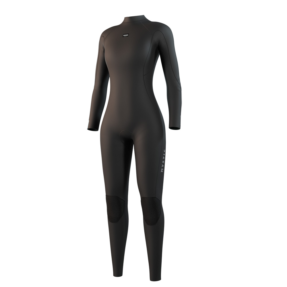 Mystic Haven Fullsuit 5/3mm Neoprenanzug Damen Schwarz Rückenreißverschluss foto 1