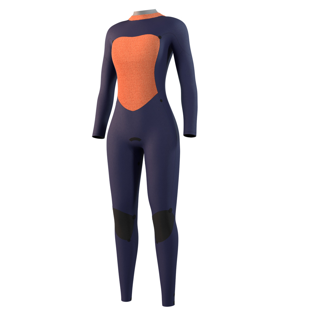 Mystic Star Fullsuit 5/3mm Neoprenanzug Damen Grün Rückenreißverschluss 3