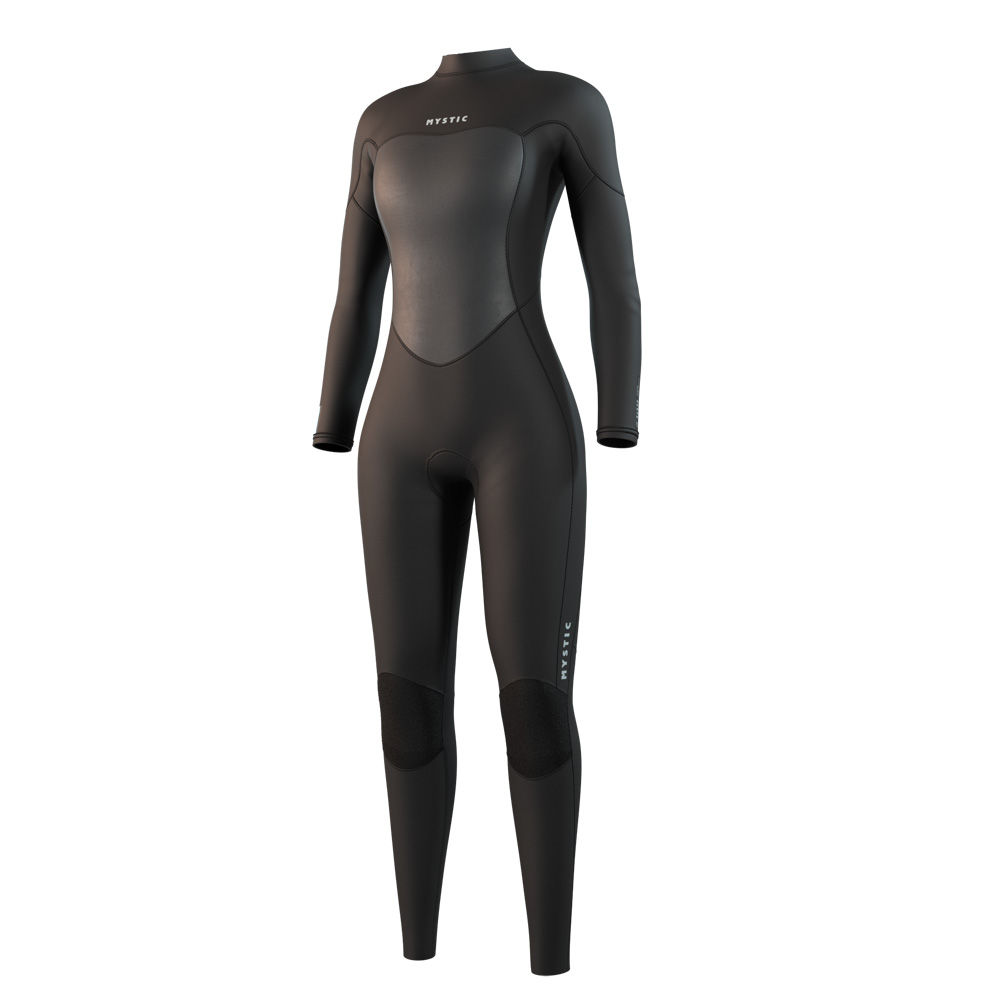 Mystic Brand Fullsuit 3/2mm Neoprenanzug Damen Schwarz Rückenreißverschluss foto 1