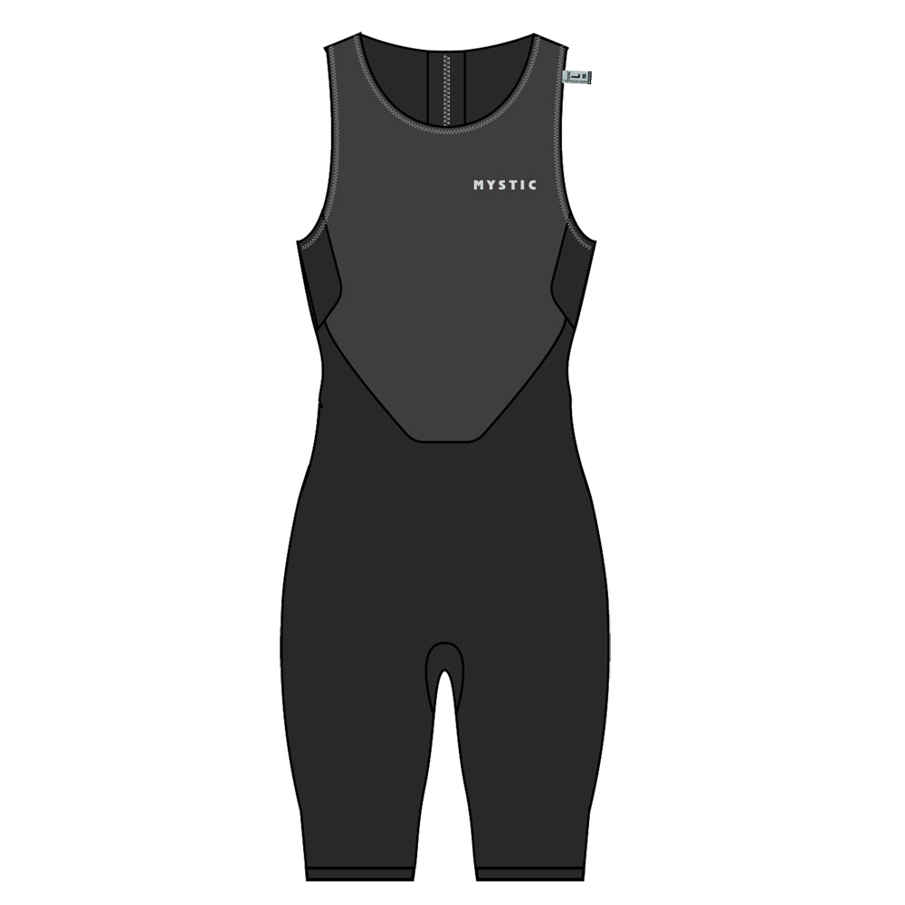 Mystic Short John Surf Herren Schwarz foto 1