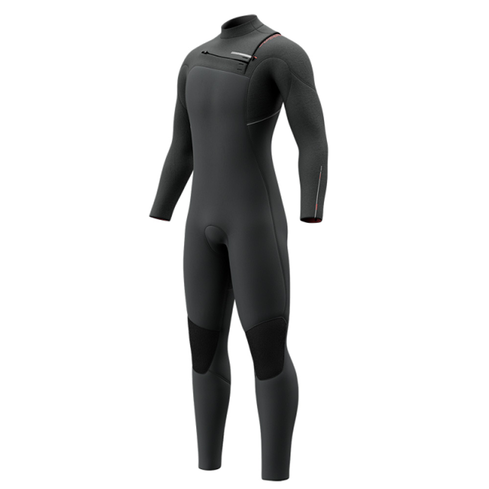 Mystic Majestic Fullsuit 5/3mm Brustreißverschluss Herren Grau foto 1