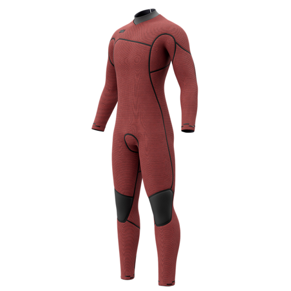 Mystic Majestic Fullsuit 5/3mm Brustreißverschluss Herren Grau 3