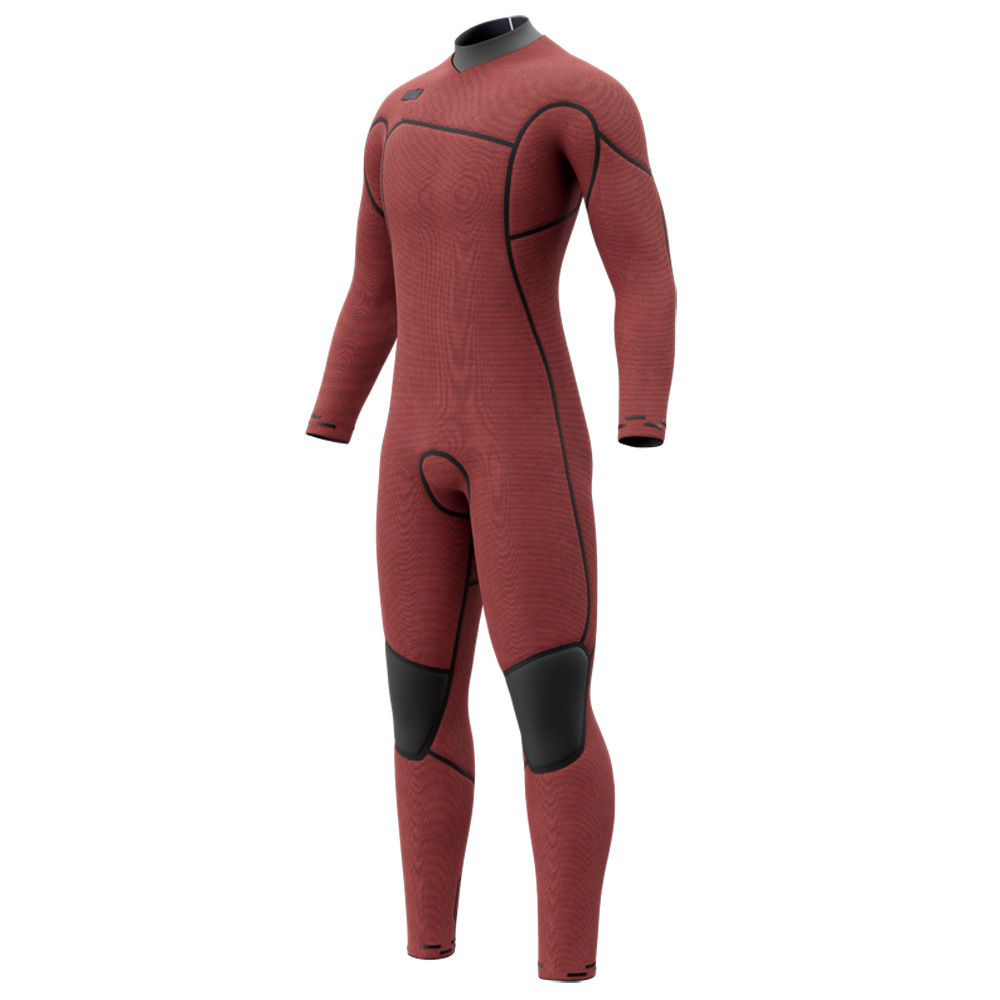 Mystic Majestic Fullsuit 3/2mm Brustreißverschluss Herren Grau 3