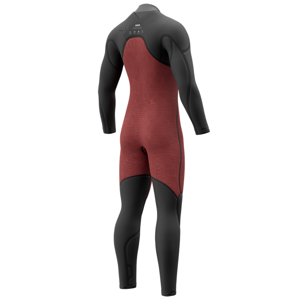 Mystic The One Fullsuit 4/3mm Zipfree Herren Navy 4