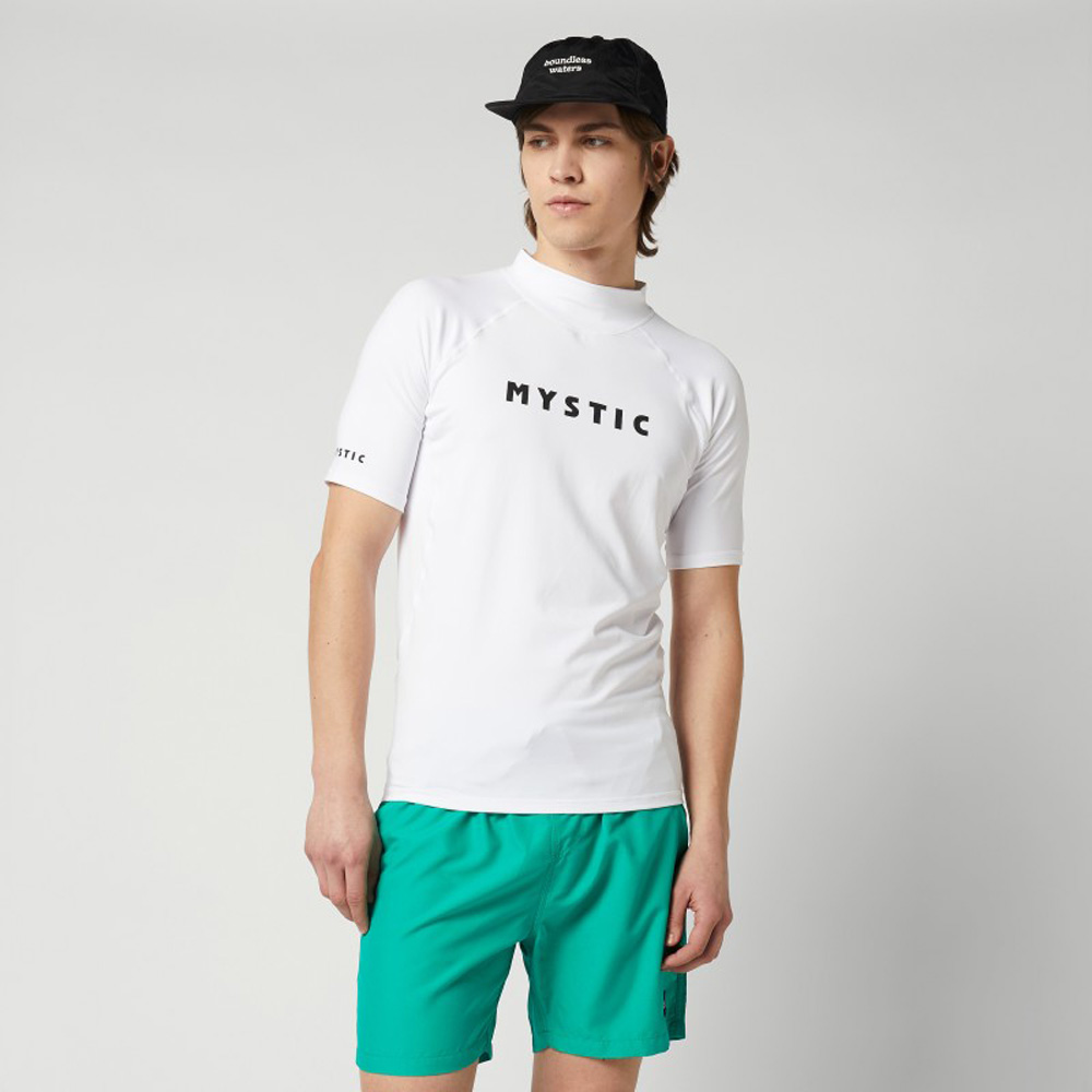 Mystic Star Rash Guard SS Herren Weiß 5