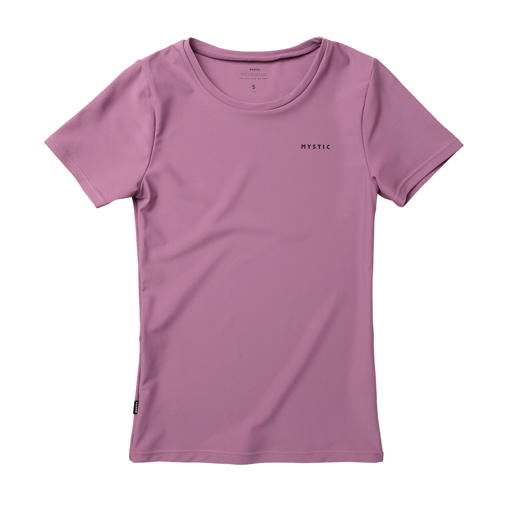 Star Rash Guard Kurzarm-Damen Pink